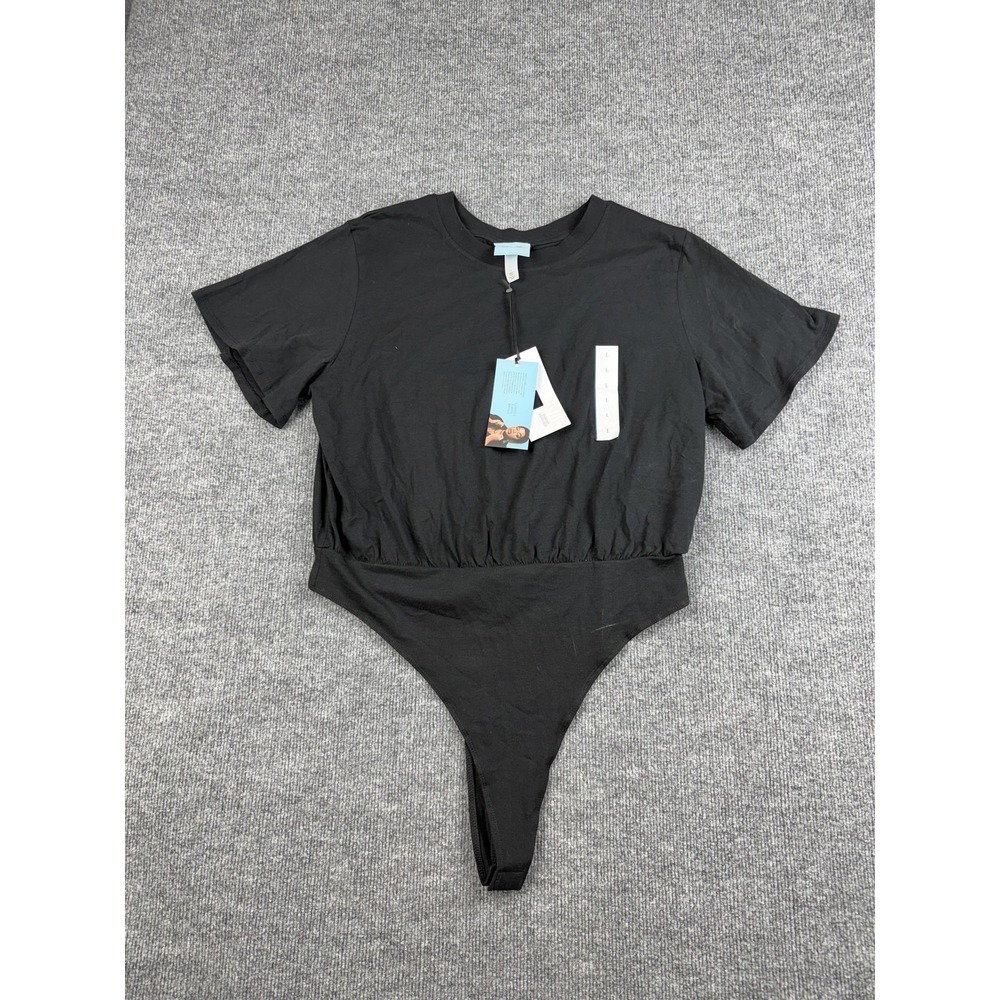 Future Collective Bodysuit Womens Large‎ Black Gabriella Karefa Johnson Tee